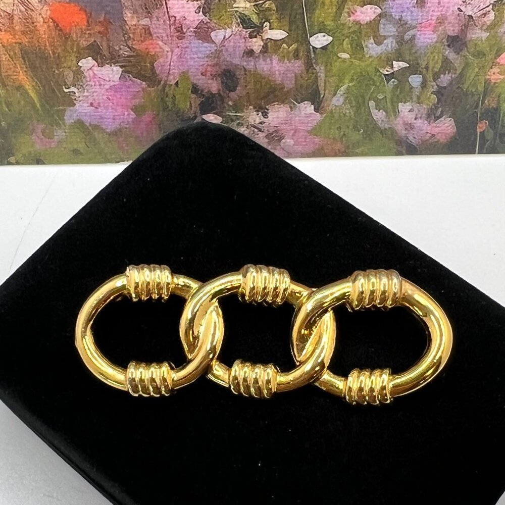 SALE 3/$20**Anne Klein Triple Link Bar Pin